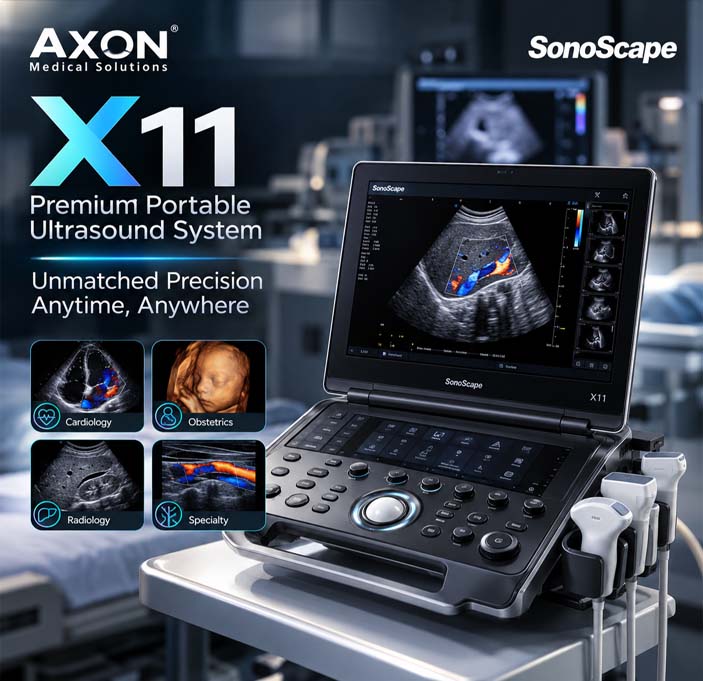 X11 premium portable ultrasound system brochure cover